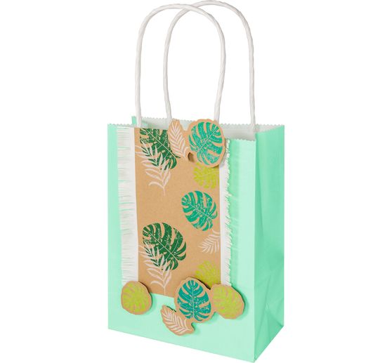 Blok s motivem "Kraftový papír s potiskem motivů"