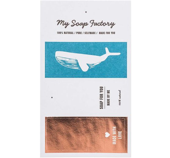 Nálepka pro mýdlo "Hygge"