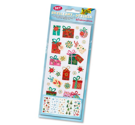 Brilantní nálepka "Vánoce"