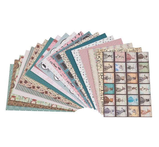 Blok s motivem "Vintage II