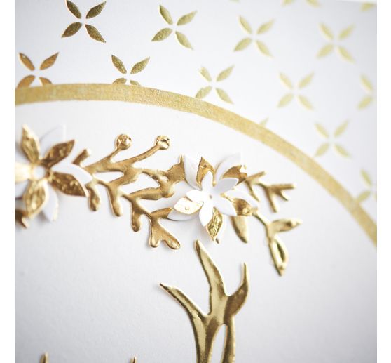 Scrapbook block "GOLD