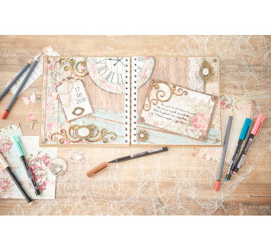 Album VBS v kroužkové vazbě, 20 x 20 cm