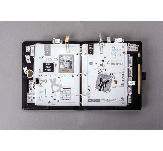 plánovač my PLANNER, DIN A5, černý