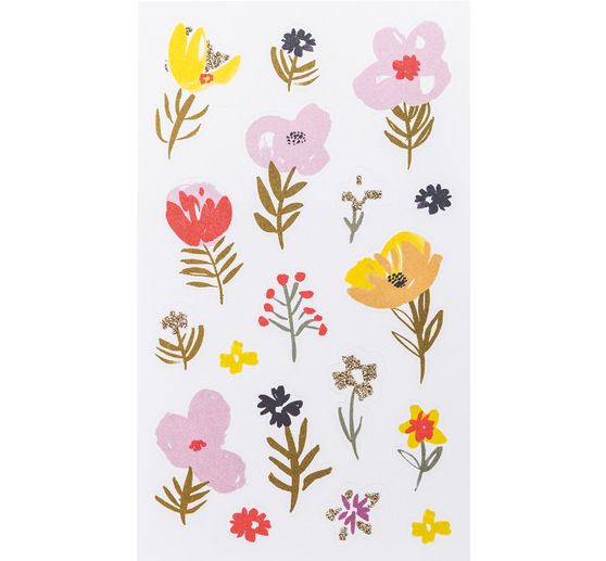 Sticker "Flower Glitter"