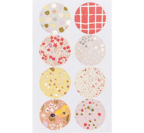 Samolepka "Květiny Hotfoil"