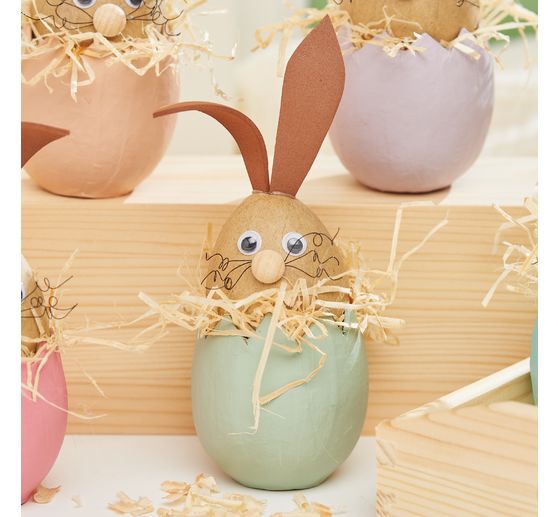 VBS Papier-mâché eggs, 10 pieces