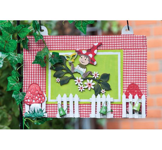 Decoration sign, MDF wood