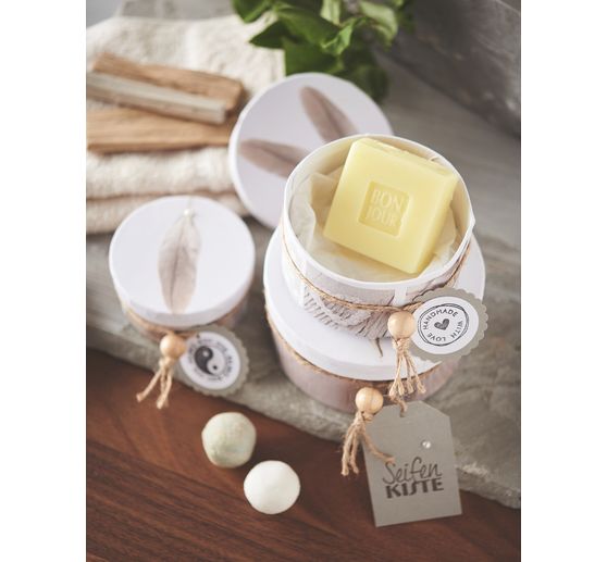 Kartonové krabice VBS "Kulaté", sada 12 kusů