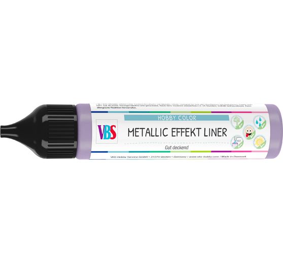 VBS kovový efekt Liner, 28 ml