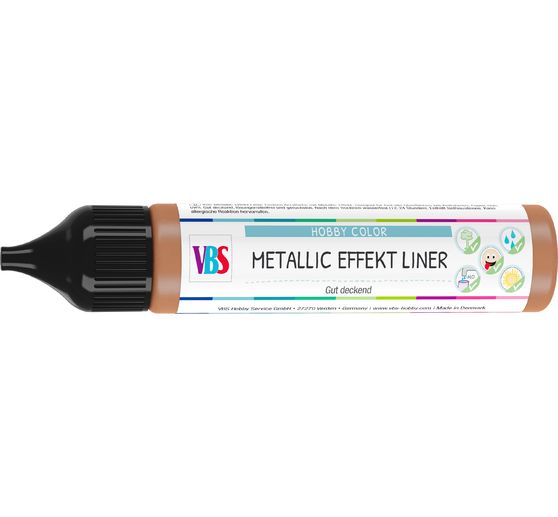 VBS kovový efekt Liner, 28 ml