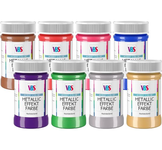 VBS Metallic Effect paint, 100 ml