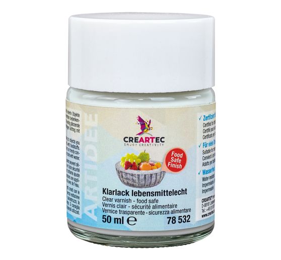 Clear varnish, silky gloss