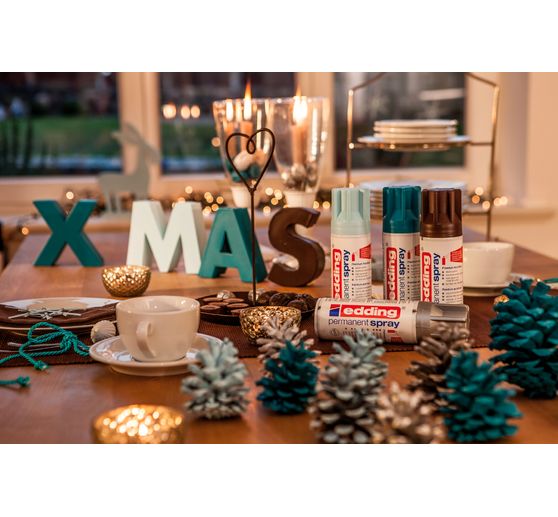 edding 5200 "Permanentní sprej", hedvábně matný