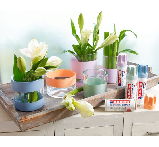 edding 5200 "Permanentní sprej", hedvábně matný