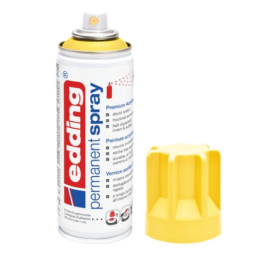 edding 5200 "Permanentní sprej", hedvábně matný