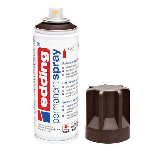 edding 5200 "Permanentní sprej", hedvábně matný