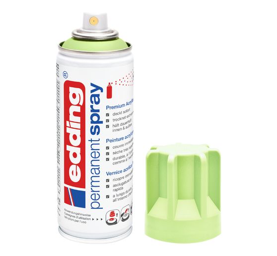 edding 5200 "Permanentní sprej", hedvábně matný