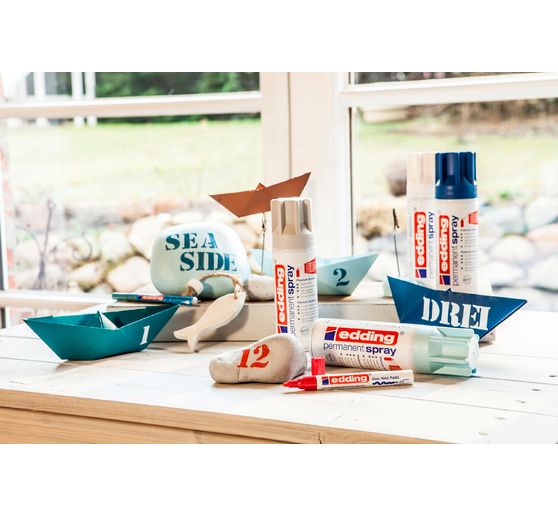 edding 5200 "Permanentní sprej", hedvábně matný