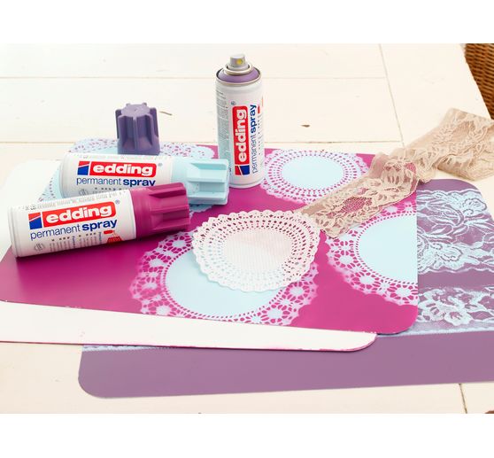 edding 5200 "Permanentní sprej", hedvábně matný