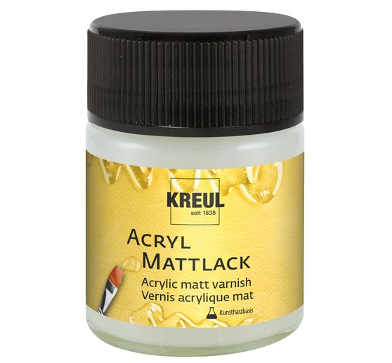 KREUL čirý lak, 50 ml, matný