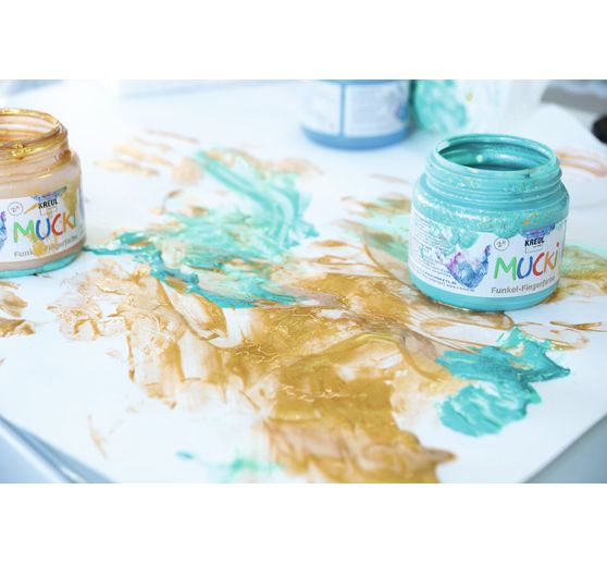MUCKI Sparkle-Finger paint
