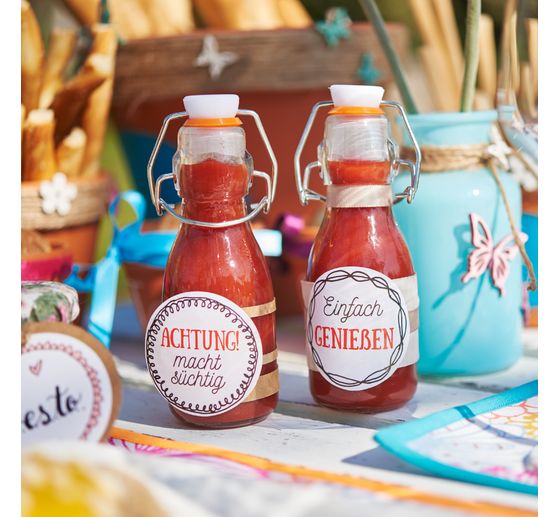 VBS mini láhve s otočným víčkem, 4 kusy