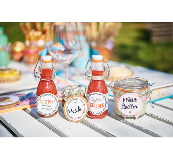 VBS mini láhve s otočným víčkem, 4 kusy