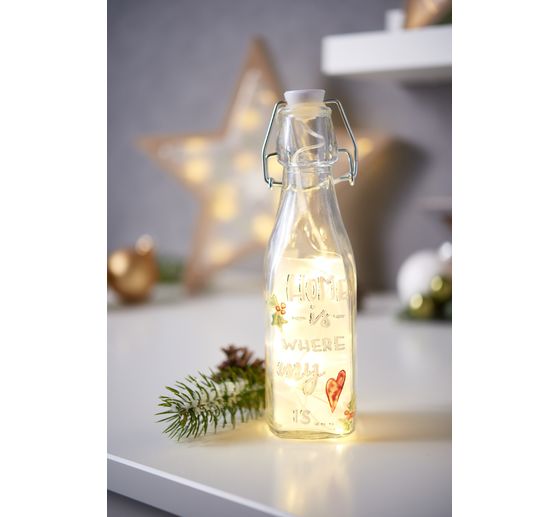 VBS Glass bottles with swing top 2 pieces