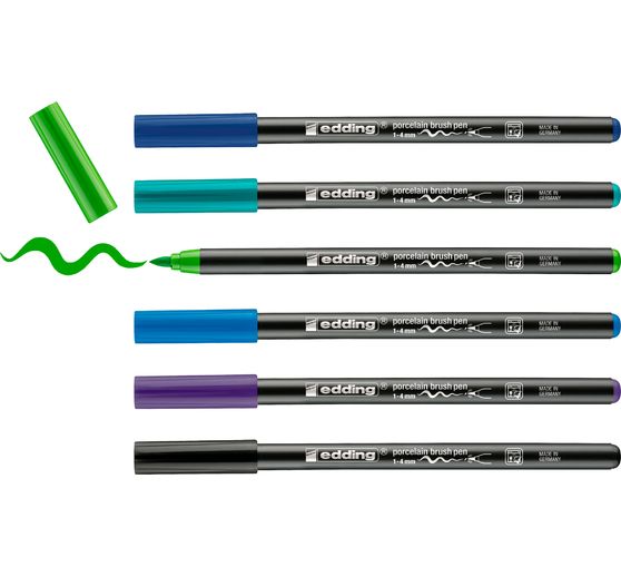 edding 4200 Porcelain brushpen "Cool"