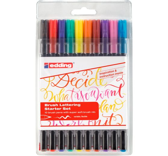 edding 1340 "Tangle brush pen set"