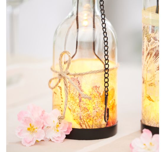 Motif straw silk "Wonderland"