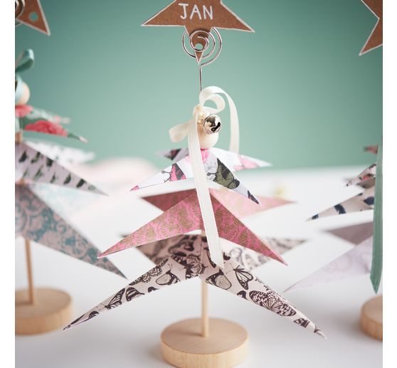 VBS Wooden discs/wheels, Ø 40 x 10 mm, 4 pieces