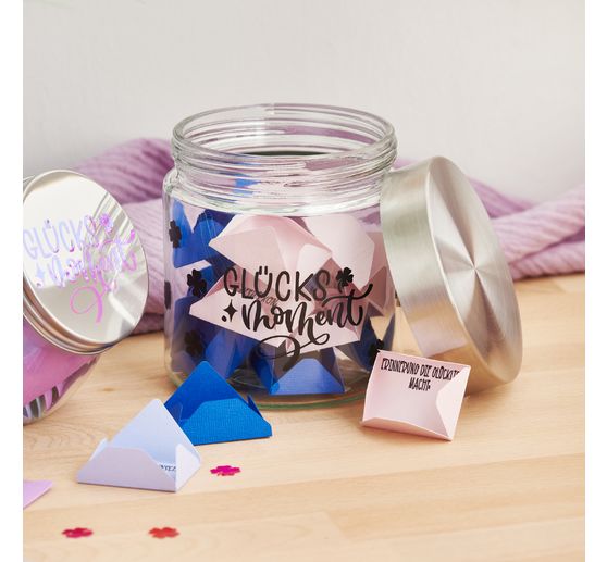 Skladovac&iacute; n&aacute;doba VBS se &scaron;roubovac&iacute;m v&iacute;čkem, 700 ml