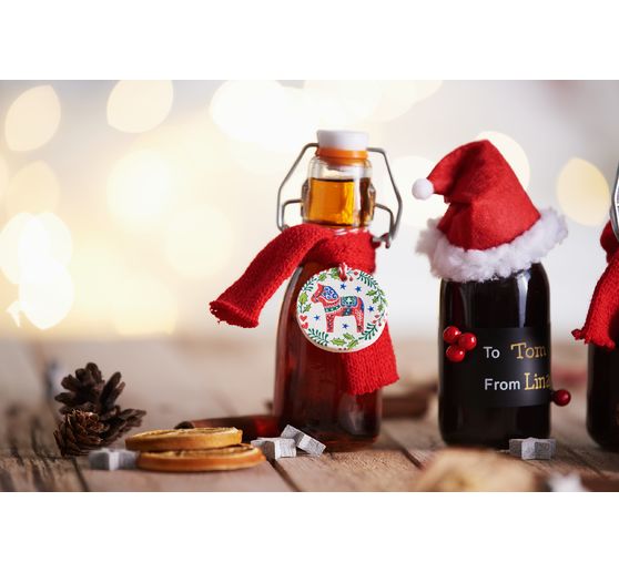 VBS mini láhve s otočným víčkem, 4 kusy