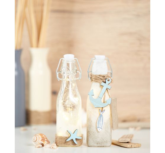 VBS Glass bottles with swing top 2 pieces