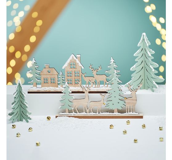 VBS dřevěná stavebnice "Jedle", sada 2 kusů