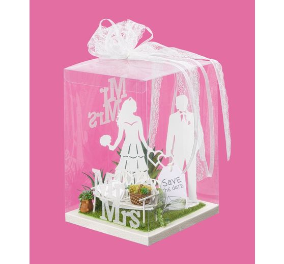 Schránka na peníze a dárkové poukazy, průhledná