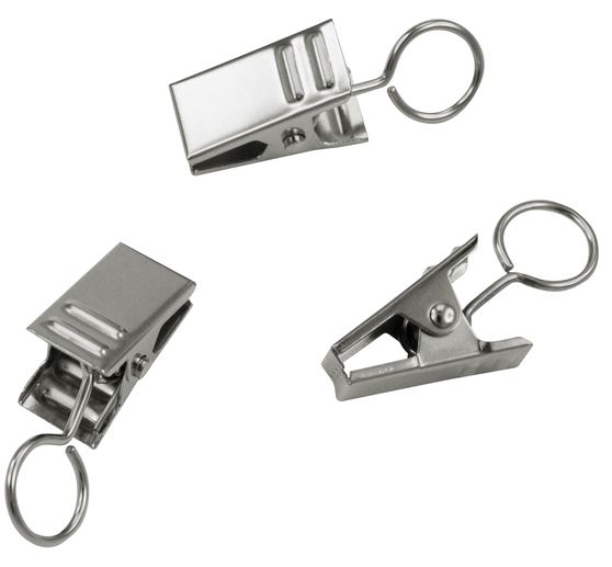 Kovový klip s očkem