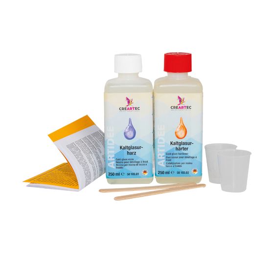 Cold glaze set, 500 ml