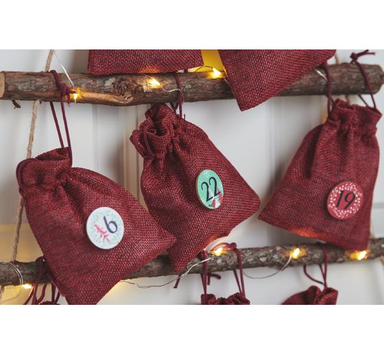 VBS Jute bag "9,7 x 12 cm", 25 pieces