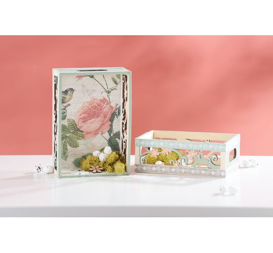 VBS Decorative egg "Color & Sizes Mix", 38 pieces