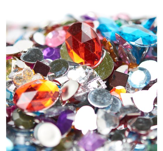 VBS Gemstones "Colors & shapes mix", 430 g