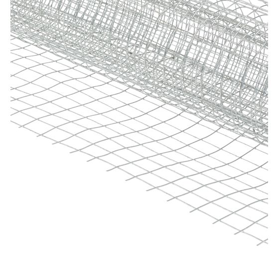 Dr&aacute;těn&eacute; pletivo, pozinkovan&eacute;, 13x13mm, 100x40cm, stř&iacute;brno&scaron;ed&eacute;