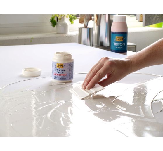 Acrylic Medium Structure Paste Antique Effect