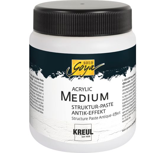 Acrylic Medium Structure Paste Antique Effect