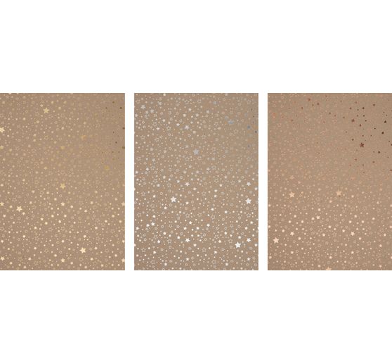 Natural cardboard "Stars"