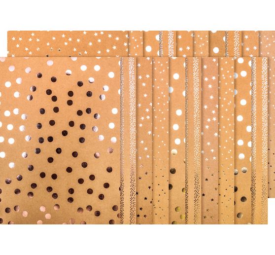 Motif block "Kraft Paper Hot Foil"