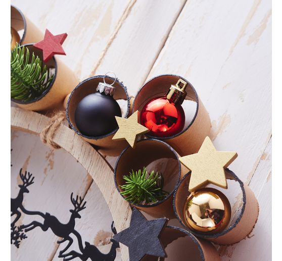 VBS Decorative wooden ring &ldquo;Christmas Eve&rdquo;
