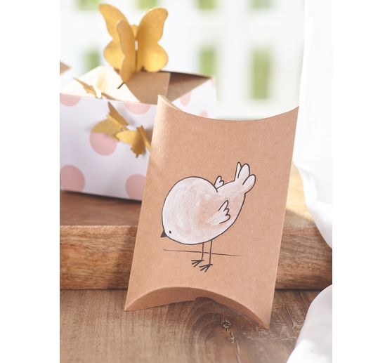 VBS Cardboard box "Butterfly", 4 pieces