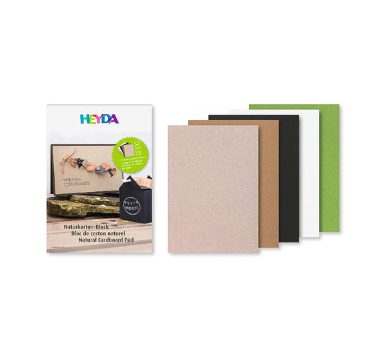 Přírodní lepenkový blok